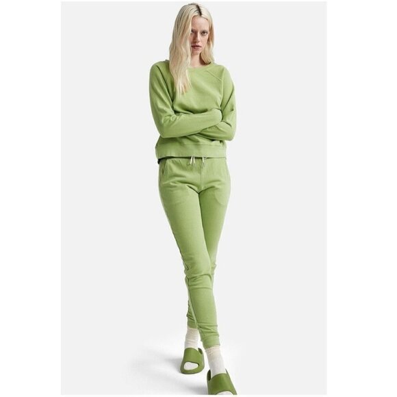 NWT MATE the Label Green Organic Terry Classic Jogger - 2X - Picture 1 of 8